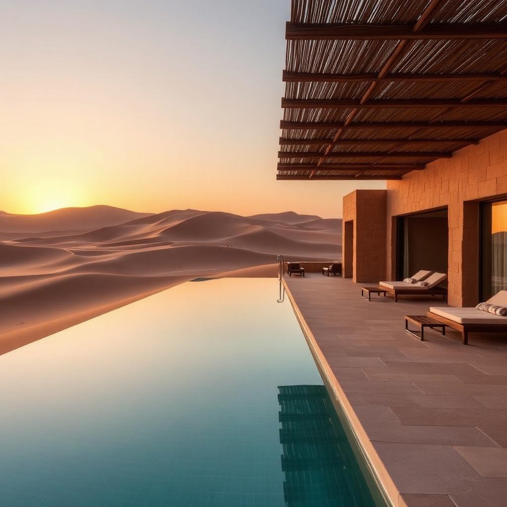 Middle East — Desert palaces and Red Sea coastlines.