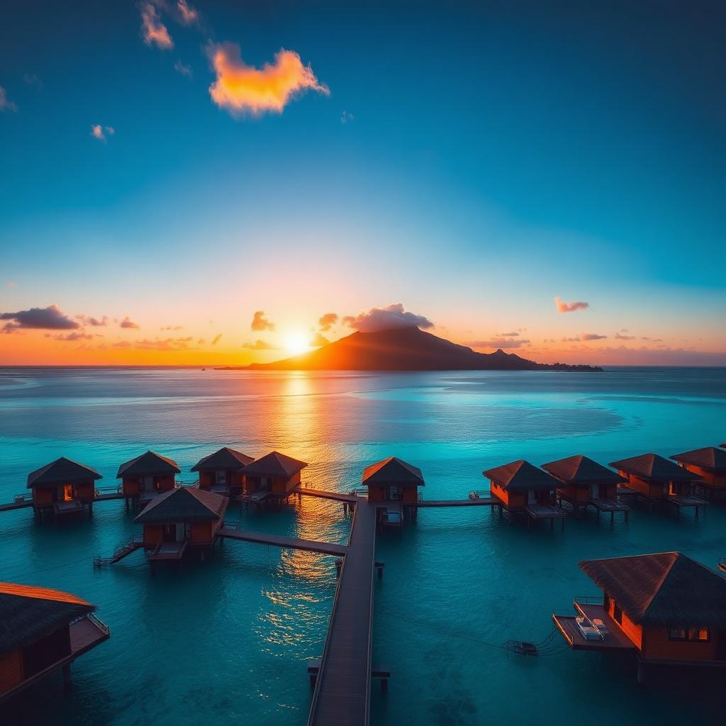 South Pacific — French Polynesia to Fiji.