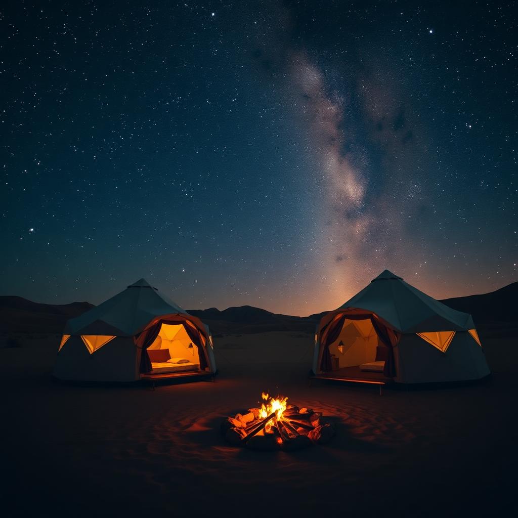Burning Man Concierge — Luxury base camps and private aviation logistics.