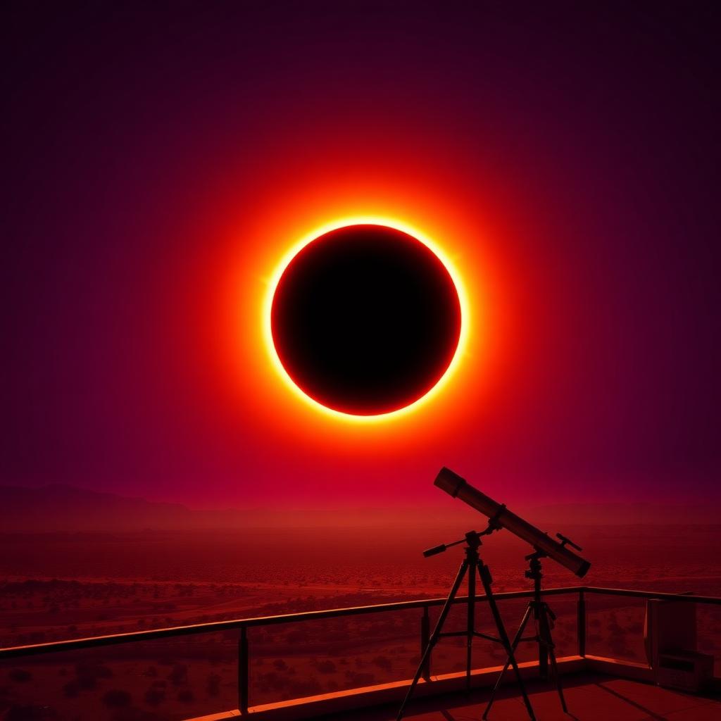Solar Eclipse — Rare astronomical events, arranged in quiet comfort.