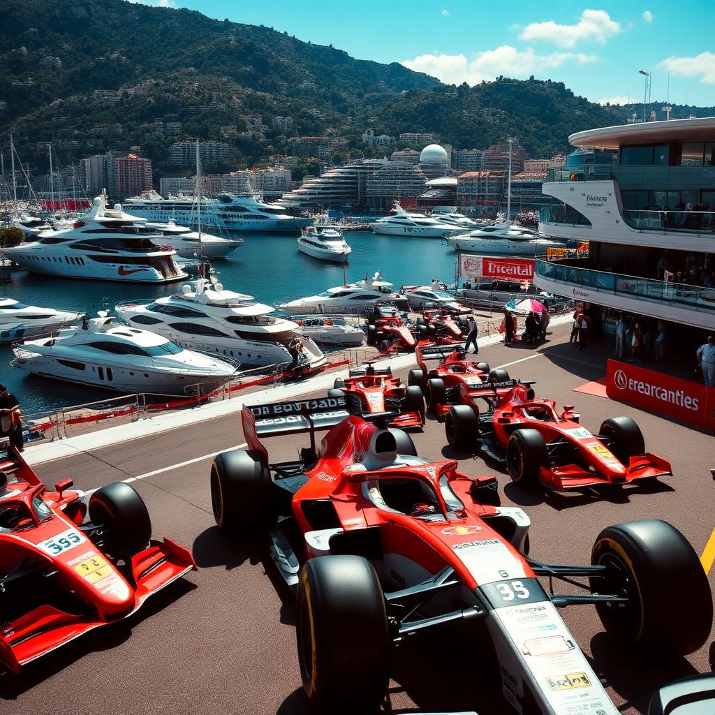 Formula 1 & Major Sport — Monaco paddock, Wimbledon suites, Masters hospitality.