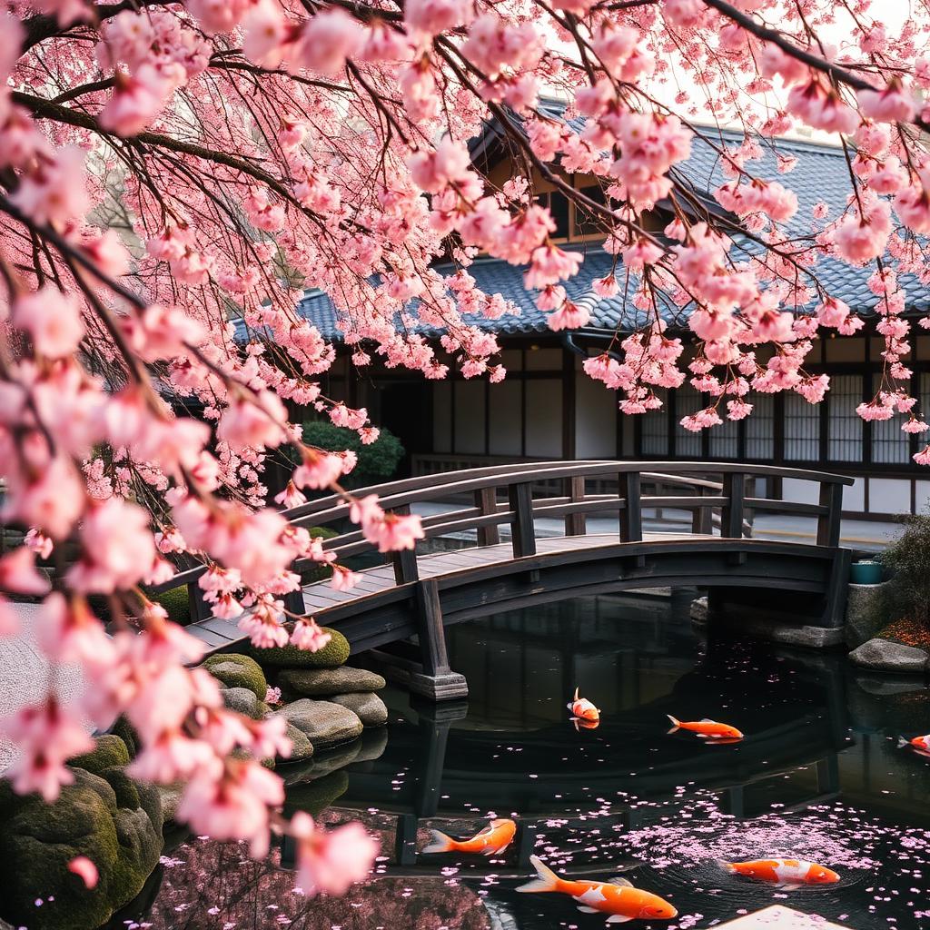 Cherry Blossoms — Sakura season in Kyoto's most sought-after ryokans.
