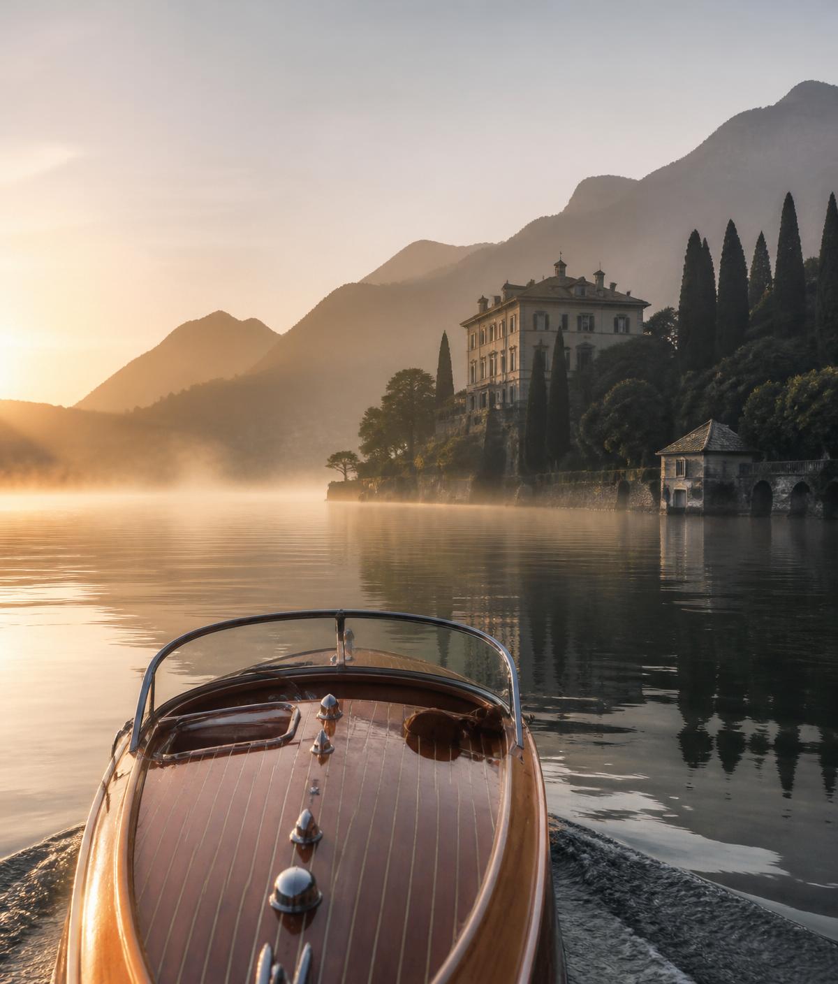 The Italian Lakes, by Boat